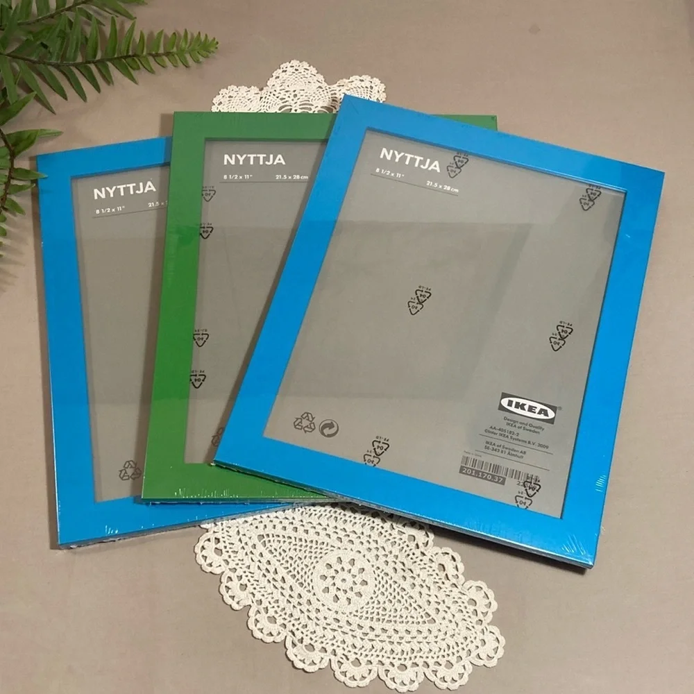 New IKEA NYTTJA Picture Frames Set Of 3